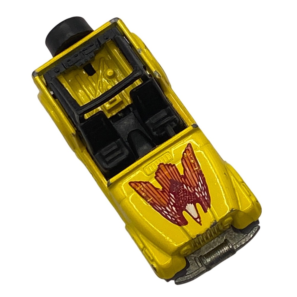 Vintage Hot Wheels 1981 Jeep CJ-7 Yellow Eagle Hood Graphic Diecast Car Malaysia